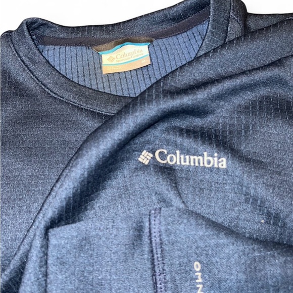 Columbia Blue Park View Long Sleeve Shirt - Picture 2 of 3